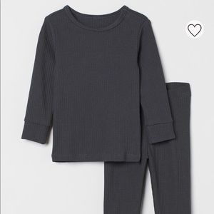 H&M ribbed set